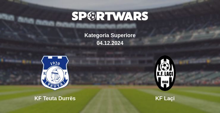 KF Teuta Durrës — KF Laçi watch online for free 04.12.2024