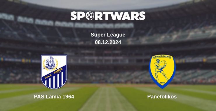 PAS Lamia 1964 — Panetolikos watch online for free 08.12.2024