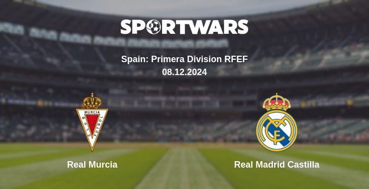 Real Murcia — Real Madrid Castilla watch online for free 08.12.2024