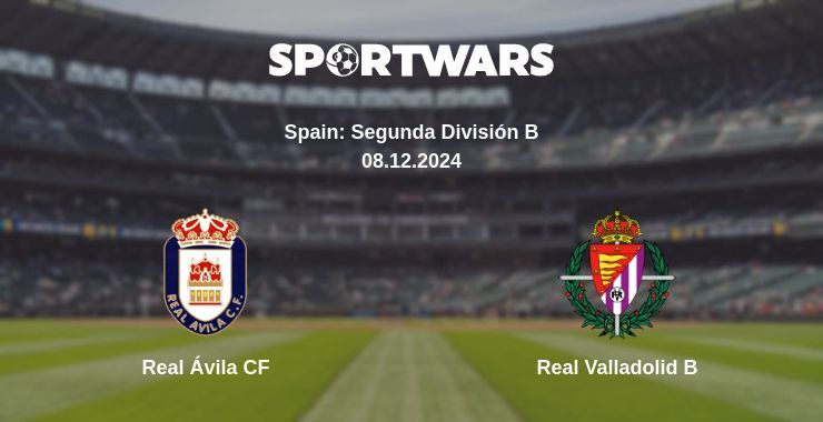 Real Ávila CF — Real Valladolid B watch online for free 08.12.2024