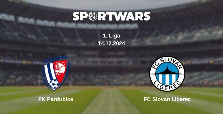 Result of the FK Pardubice — FC Slovan Liberec match, 14.12.2024