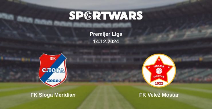 FK Sloga Meridian — FK Velež Mostar watch online for free 14.12.2024