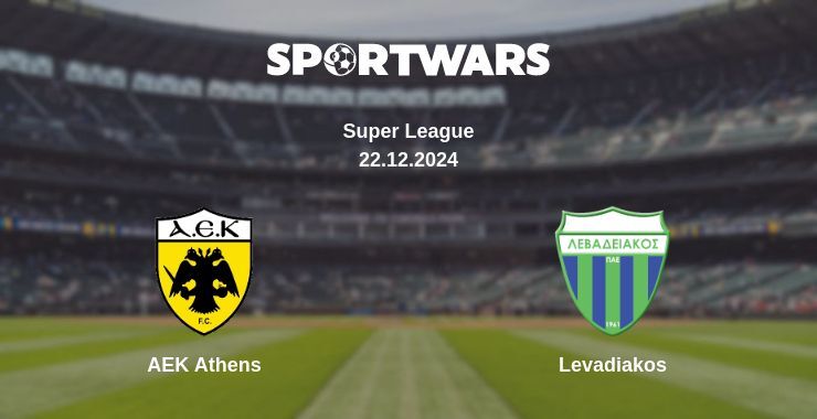 AEK Athens — Levadiakos watch online for free 22.12.2024