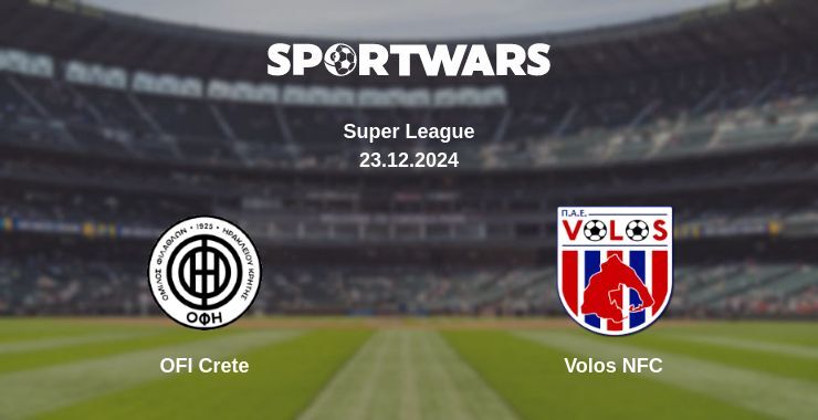 OFI Crete — Volos NFC watch online broadcast, 23.12.2024