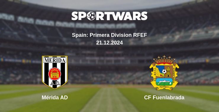 Mérida AD — CF Fuenlabrada watch online broadcast, 21.12.2024