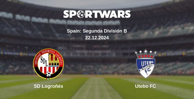 SD Logroñés — Utebo FC watch online broadcast, 22.12.2024