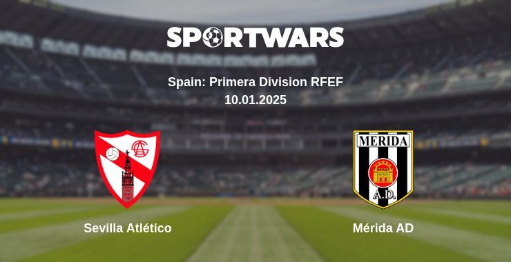 Sevilla Atlético — Mérida AD watch online broadcast, 10.01.2025