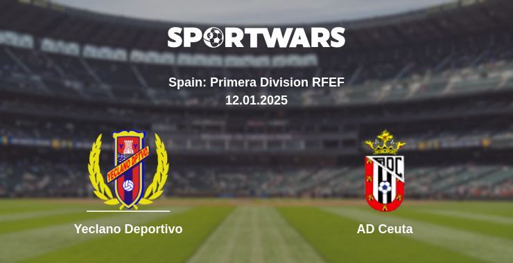 Yeclano Deportivo — AD Ceuta watch online broadcast, 12.01.2025