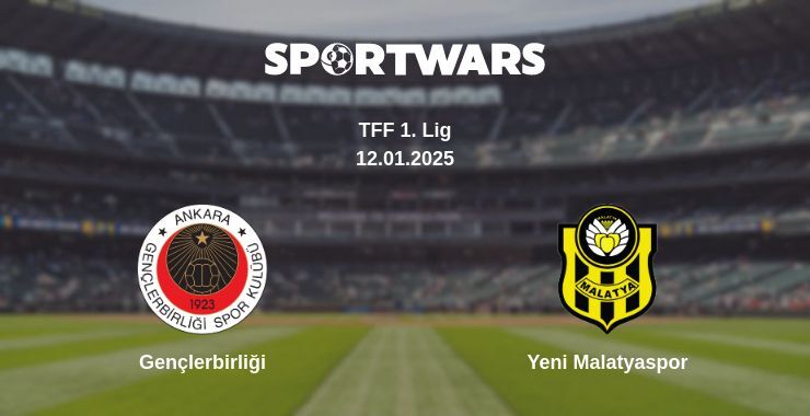 Gençlerbirliği — Yeni Malatyaspor watch online broadcast, 12.01.2025