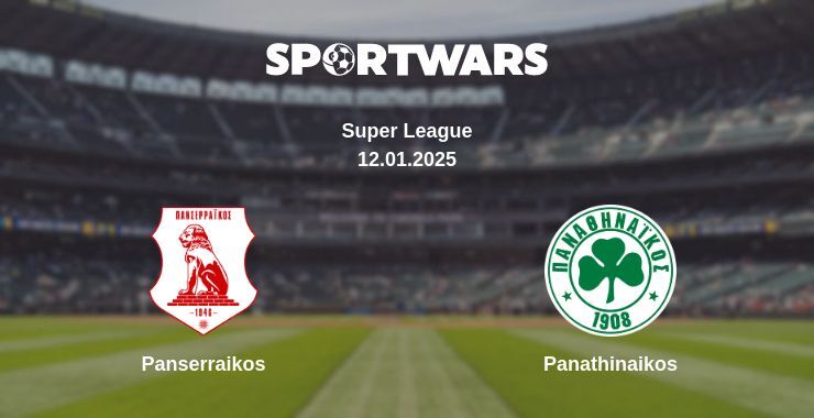 Panserraikos — Panathinaikos watch online broadcast, 12.01.2025