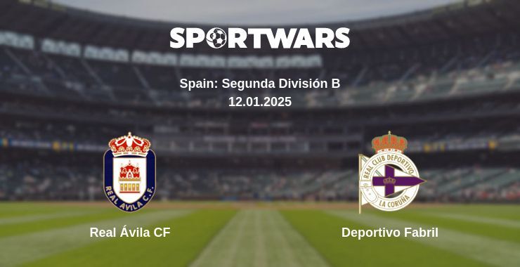 Real Ávila CF — Deportivo Fabril watch online broadcast, 12.01.2025