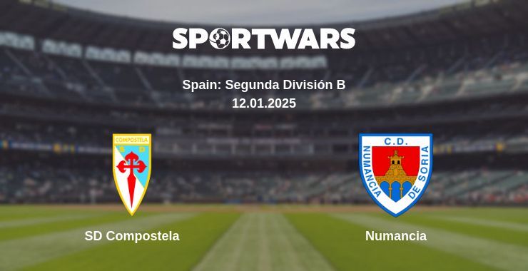 SD Compostela — Numancia watch online broadcast, 12.01.2025