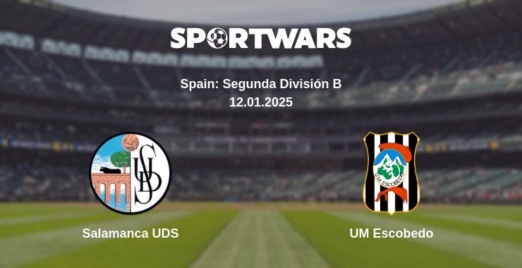 Salamanca UDS — UM Escobedo watch online broadcast, 12.01.2025