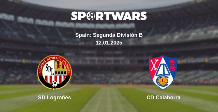 SD Logroñés — CD Calahorra watch online broadcast, 12.01.2025