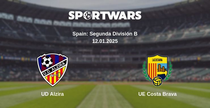 UD Alzira — UE Costa Brava watch online broadcast, 12.01.2025