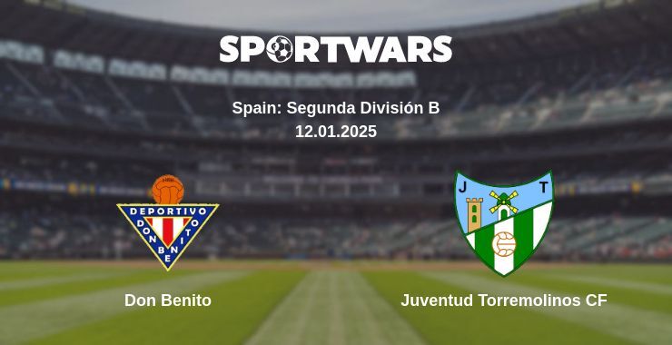 Don Benito — Juventud Torremolinos CF watch online broadcast, 12.01.2025