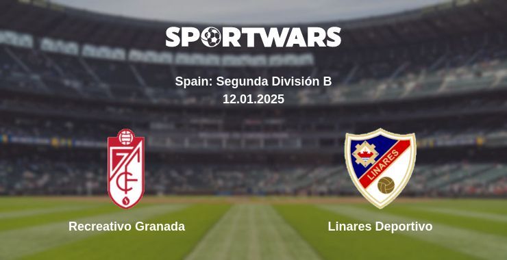 Recreativo Granada — Linares Deportivo watch online broadcast, 12.01.2025