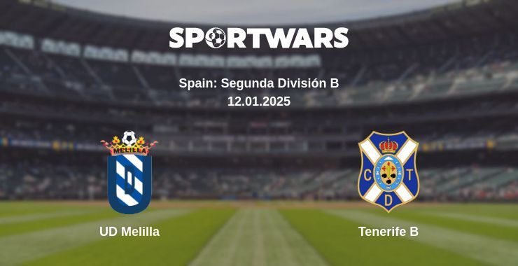 UD Melilla — Tenerife B watch online broadcast, 12.01.2025