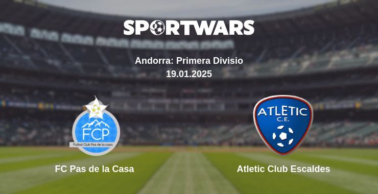 FC Pas de la Casa — Atletic Club Escaldes watch online broadcast, 19.01.2025