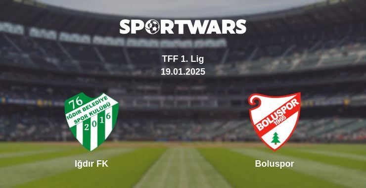 Iğdır FK — Boluspor watch online broadcast, 19.01.2025