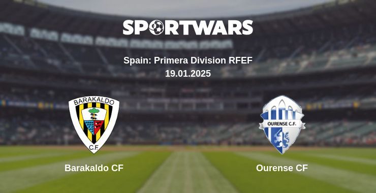 Barakaldo CF — Ourense CF watch online broadcast, 19.01.2025