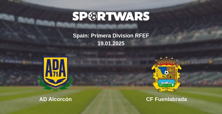 AD Alcorcón — CF Fuenlabrada watch online broadcast, 19.01.2025