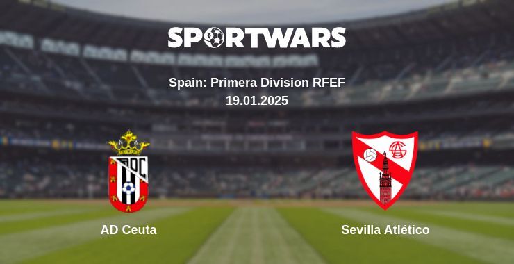 AD Ceuta — Sevilla Atlético watch online broadcast, 19.01.2025