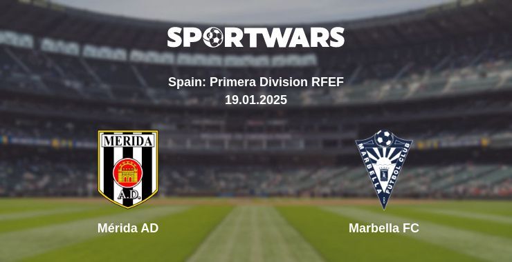 Mérida AD — Marbella FC watch online for free 19.01.2025