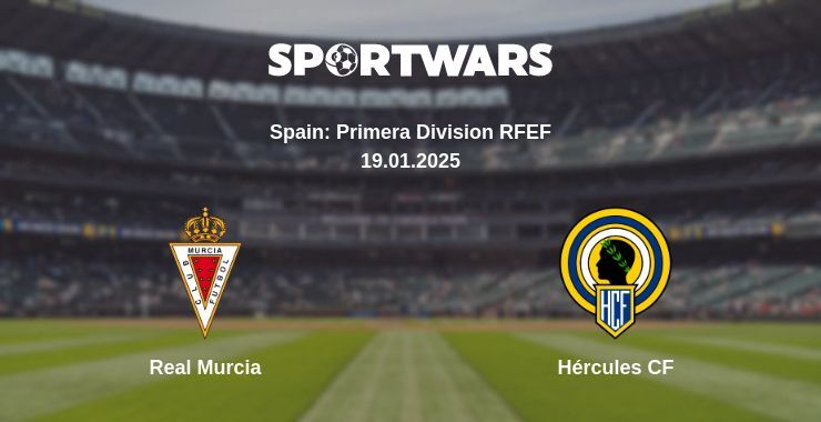 Real Murcia — Hércules CF watch online broadcast, 19.01.2025