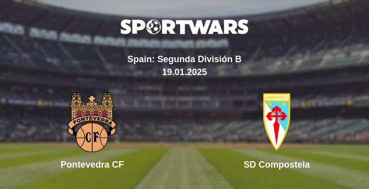 Pontevedra CF — SD Compostela watch online broadcast, 19.01.2025