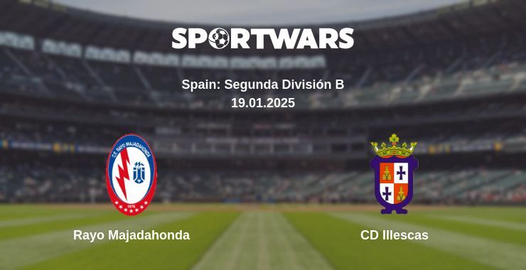 Rayo Majadahonda — CD Illescas watch online broadcast, 19.01.2025