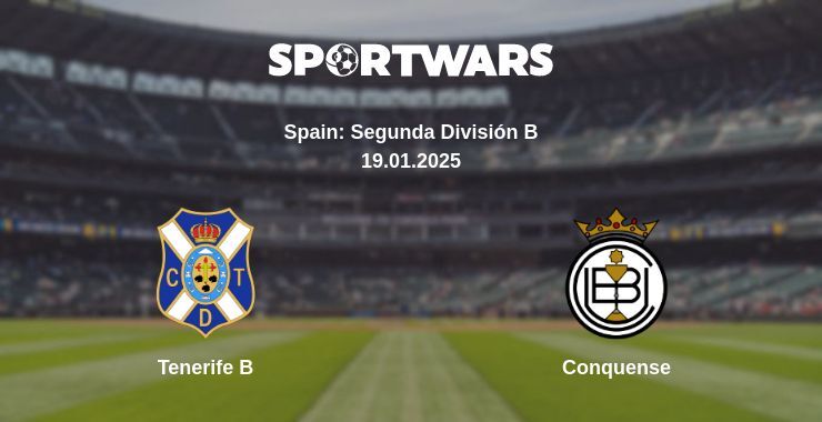 Tenerife B — Conquense watch online broadcast, 19.01.2025