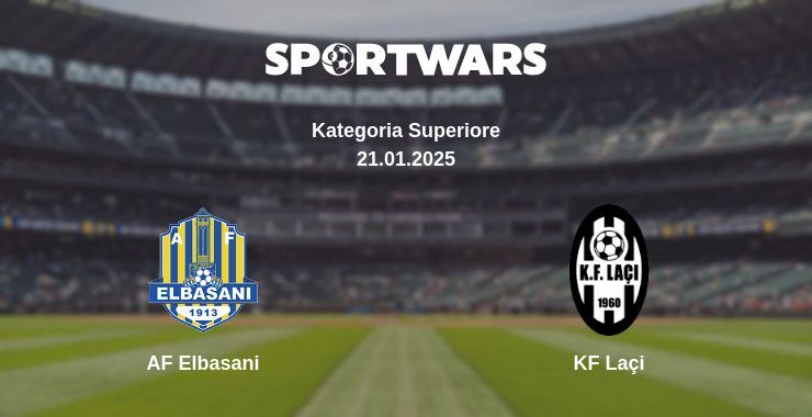 AF Elbasani — KF Laçi watch online broadcast, 21.01.2025