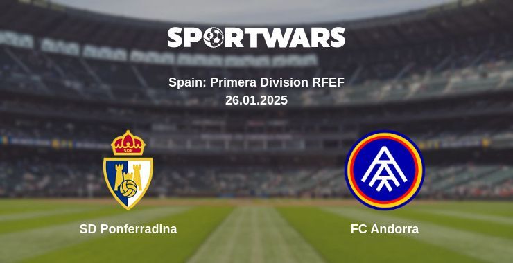 SD Ponferradina — FC Andorra, where to watch online broadcast