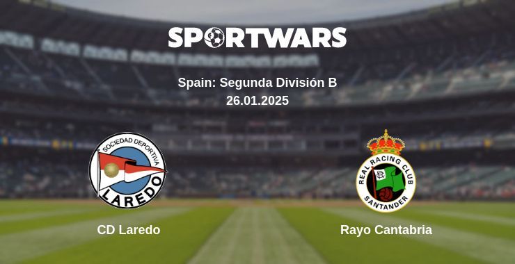 CD Laredo — Rayo Cantabria watch online broadcast, 26.01.2025