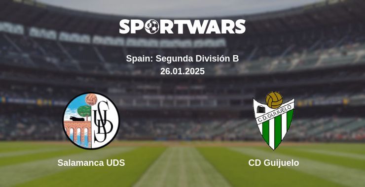 Salamanca UDS — CD Guijuelo watch online broadcast, 26.01.2025