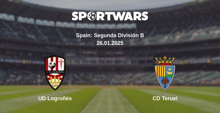 UD Logroñés — CD Teruel watch online broadcast, 26.01.2025