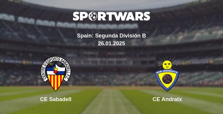 CE Sabadell — CE Andratx, where to watch online broadcast