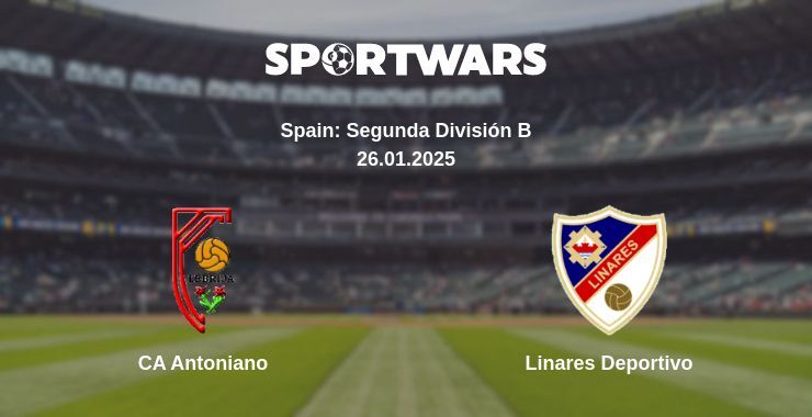 CA Antoniano — Linares Deportivo watch online broadcast, 26.01.2025