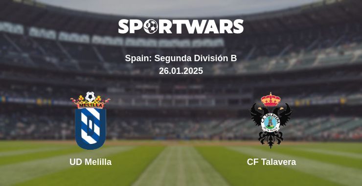 UD Melilla — CF Talavera, where to watch online broadcast