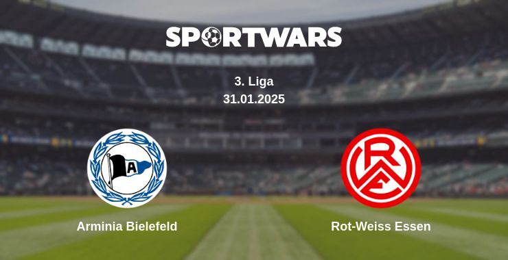 Arminia Bielefeld — Rot-Weiss Essen watch online broadcast, 31.01.2025