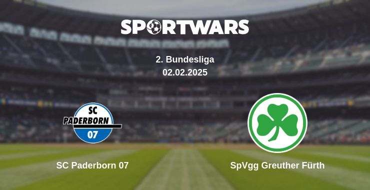 SC Paderborn 07 — SpVgg Greuther Fürth watch online broadcast, 02.02.2025