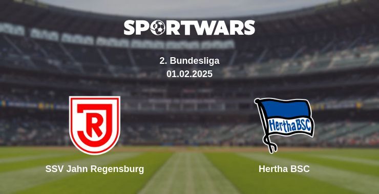 SSV Jahn Regensburg — Hertha BSC watch online for free 01.02.2025