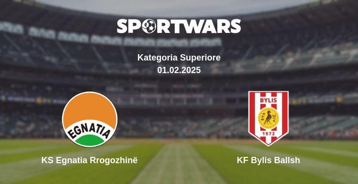 KS Egnatia Rrogozhinë — KF Bylis Ballsh watch online broadcast, 01.02.2025