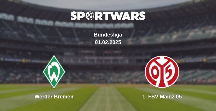 Werder Bremen — 1. FSV Mainz 05 watch online for free 01.02.2025