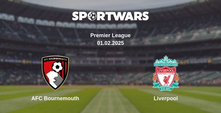 AFC Bournemouth — Liverpool watch online broadcast, 01.02.2025