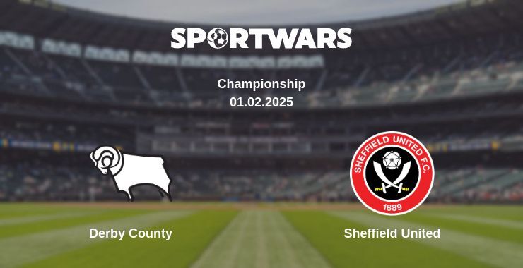 Derby County — Sheffield United watch online broadcast, 01.02.2025