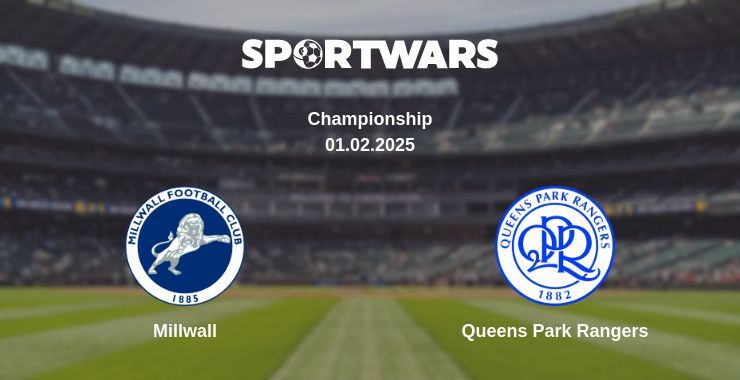 Millwall — Queens Park Rangers watch online for free 01.02.2025