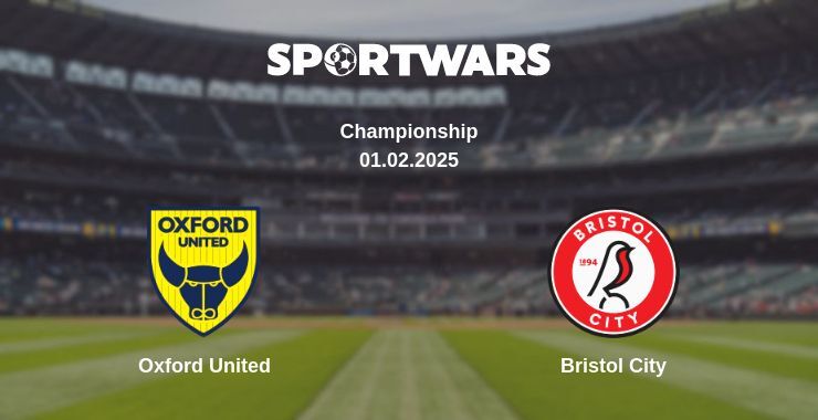 Oxford United — Bristol City watch online broadcast, 01.02.2025