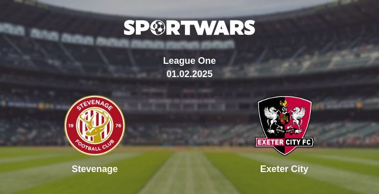 Stevenage — Exeter City watch online broadcast, 01.02.2025